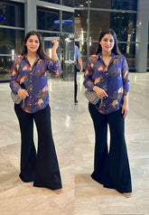 Flared Flowing Pants