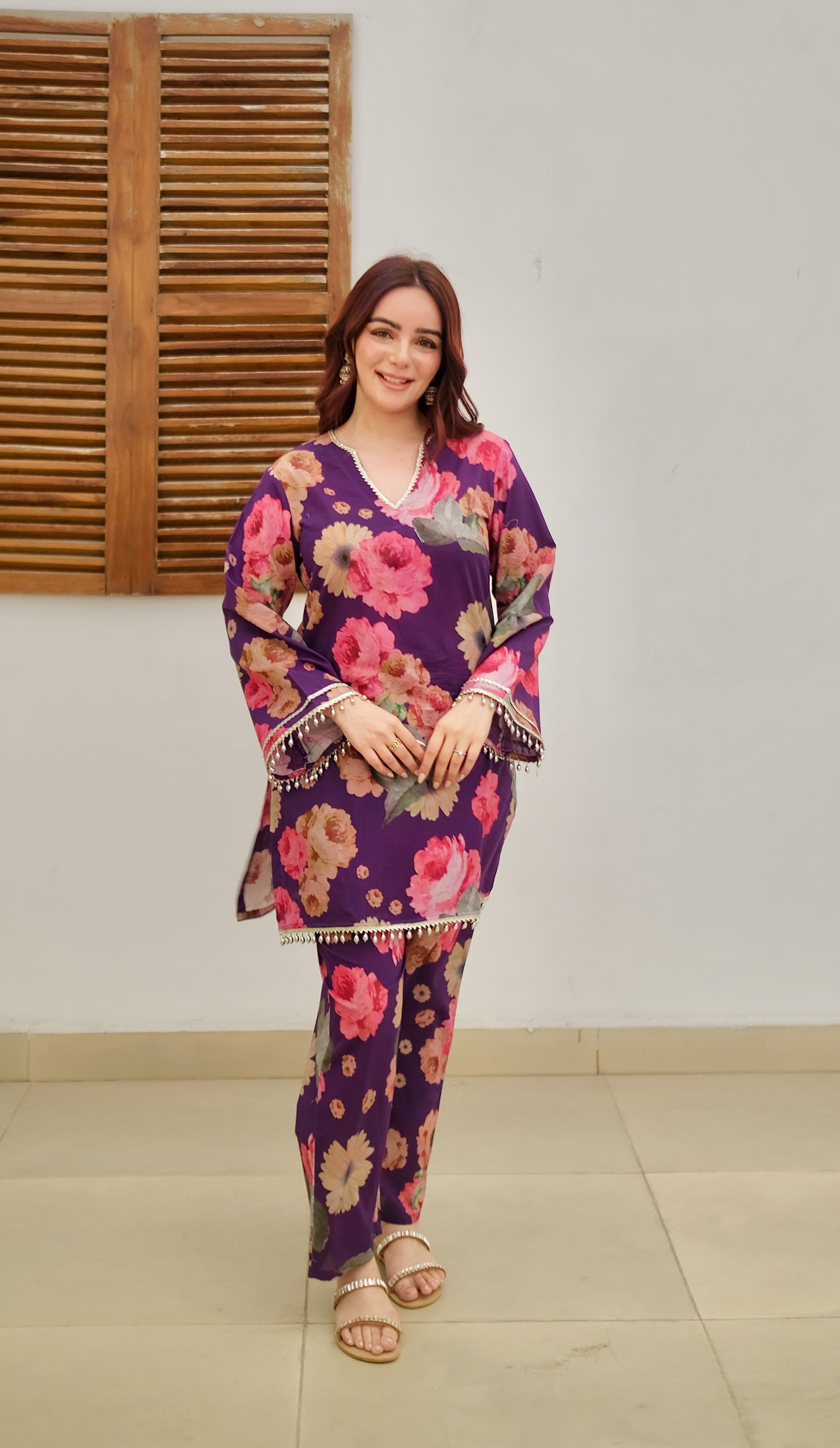 Floral Pop Suit Set