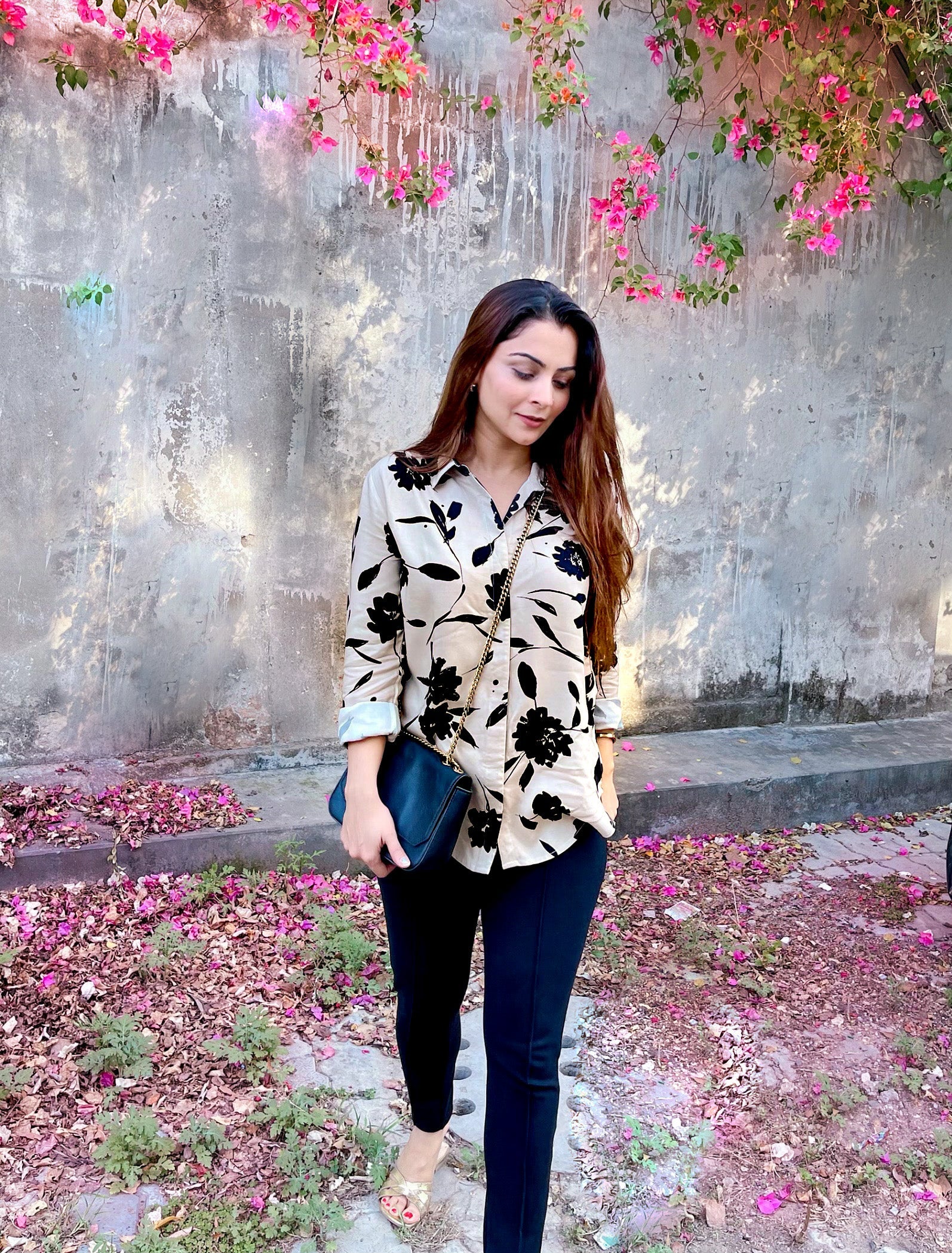 Floral Print Shirt