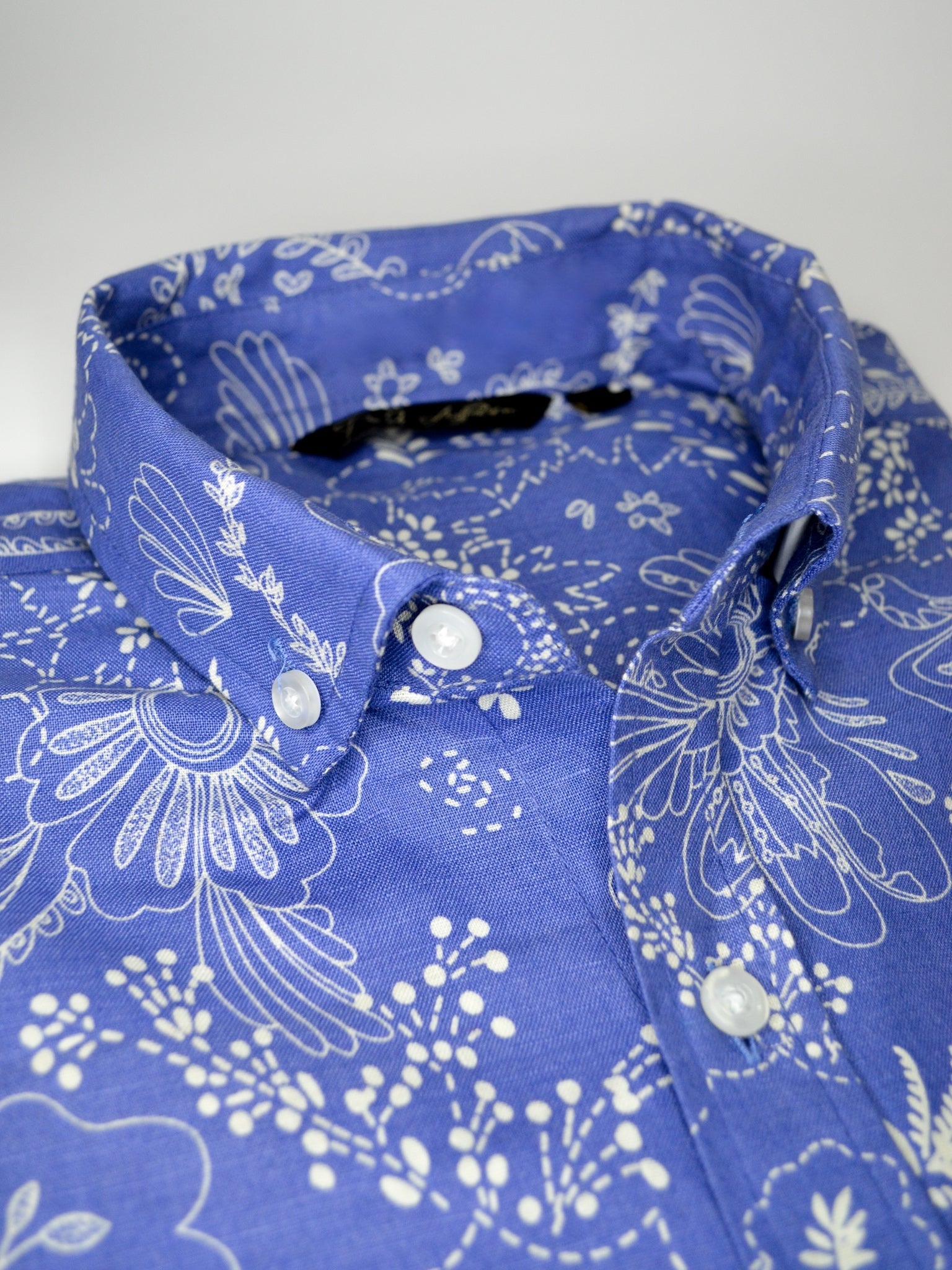 Mykonos Print Casual Men's Shirt