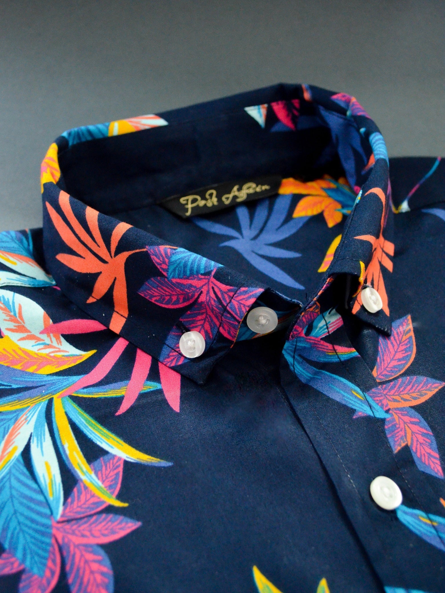Wildflower Print Casual Men's Shirt