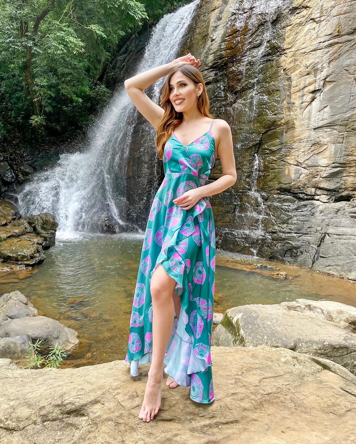 Color Block Strappy Dress
