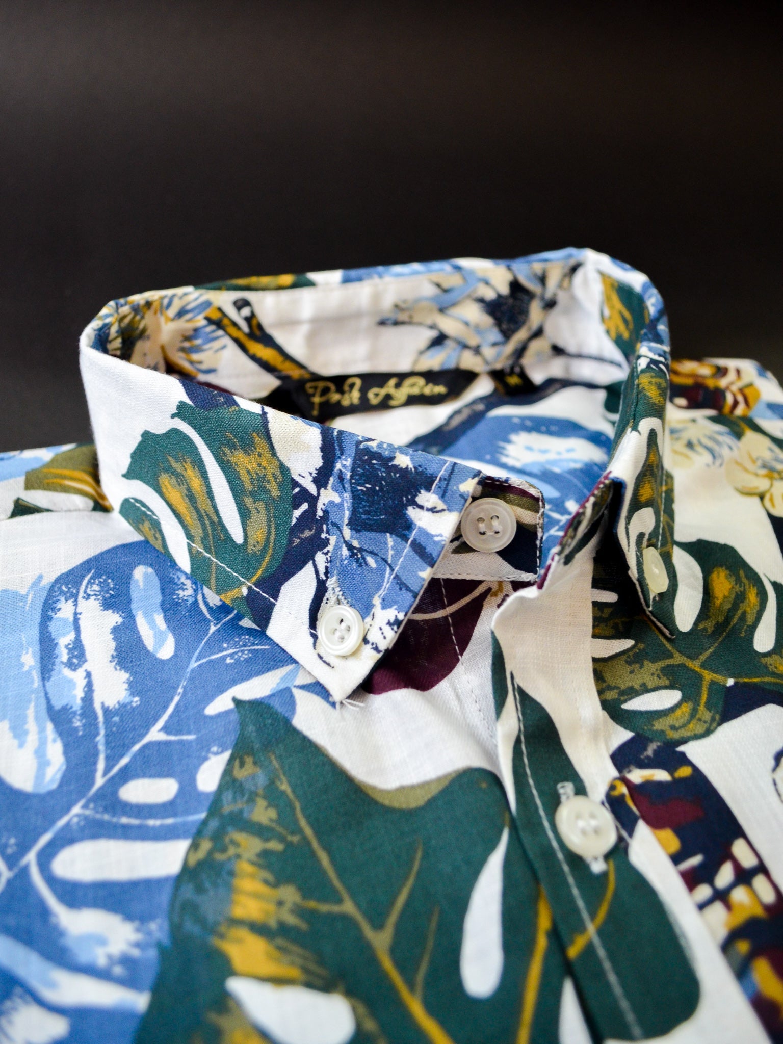 Holiday Print Casual Men's Shirt