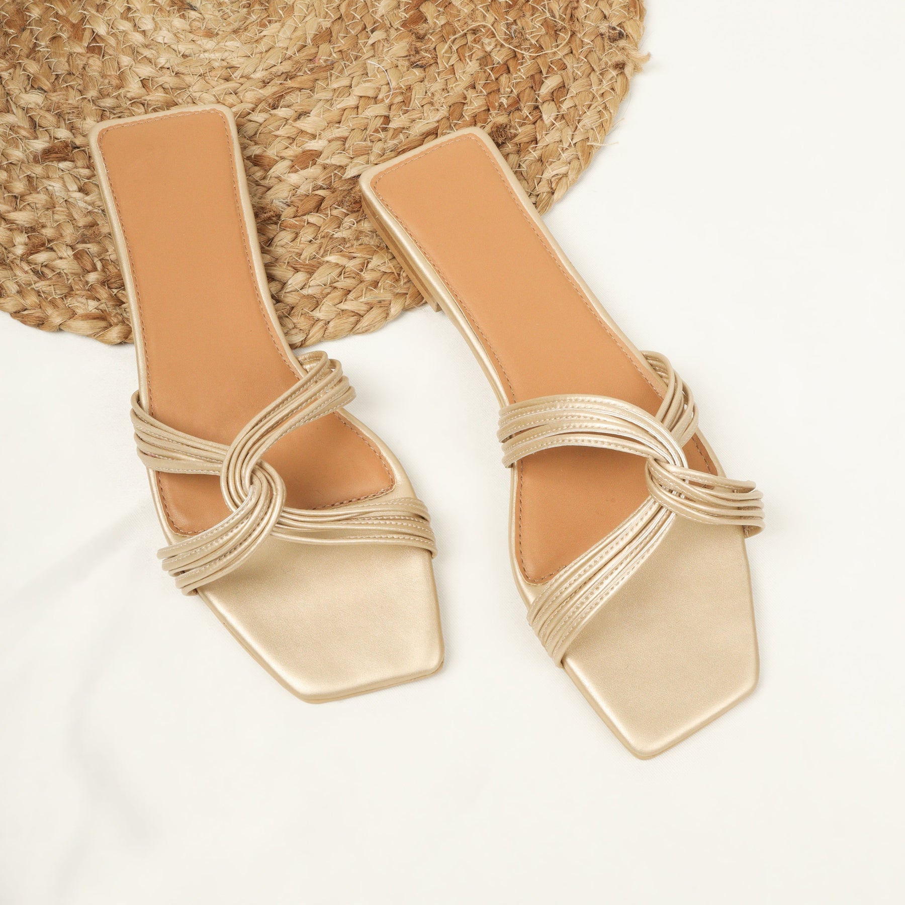 Gold Twisted Slides