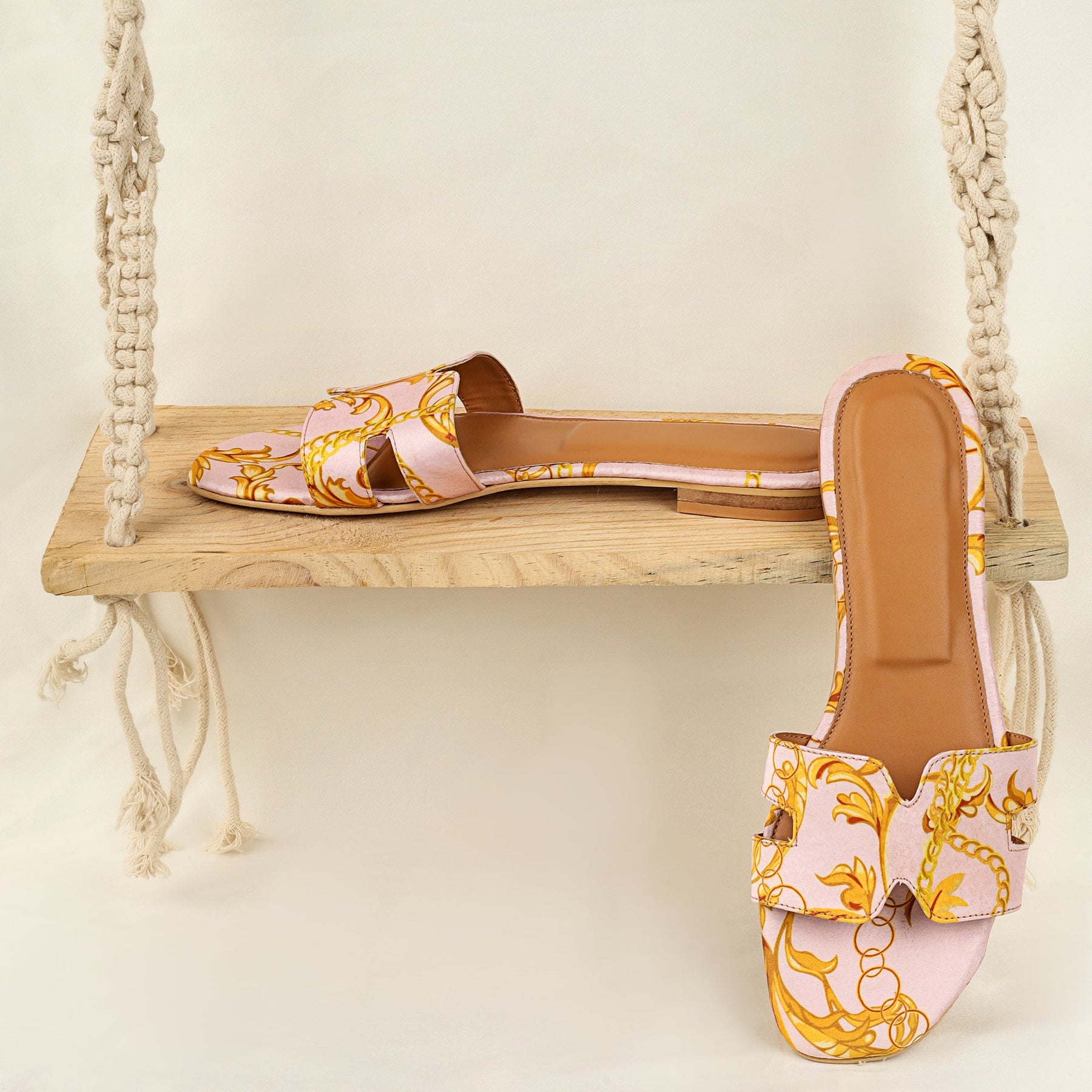 Blush Jewel Print Slides