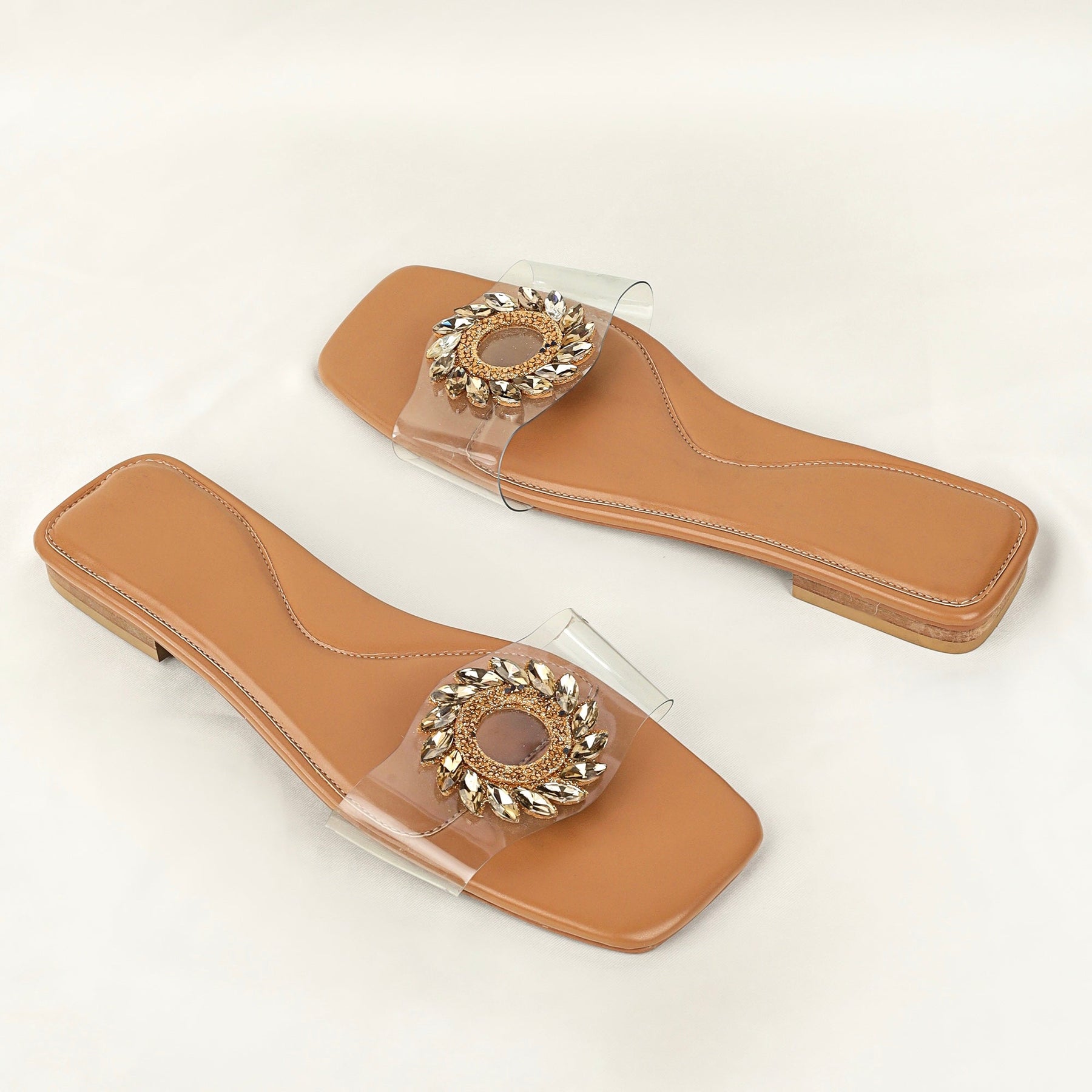 Transparent Embellished Slides
