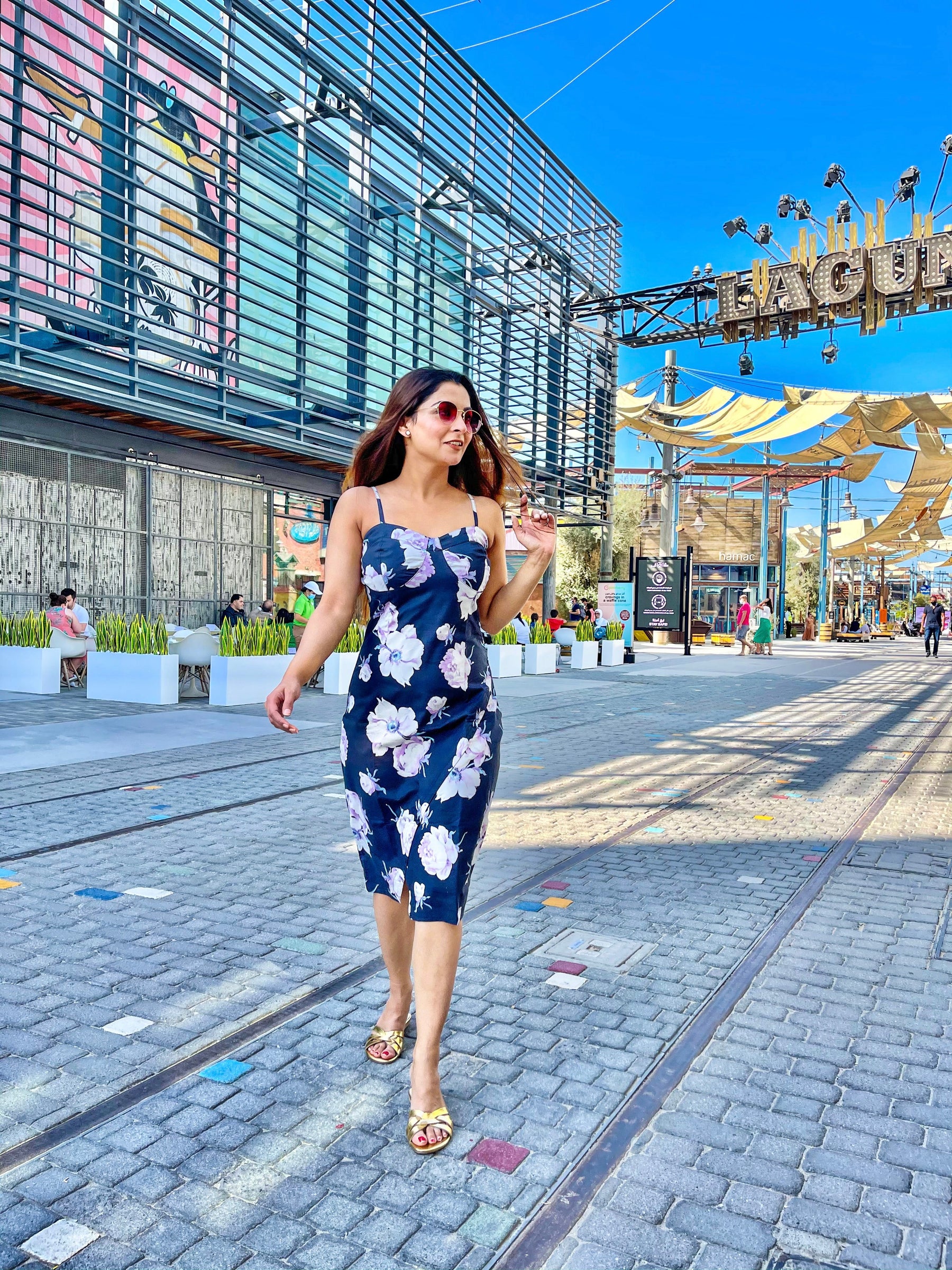 Floral Print Beach Dress