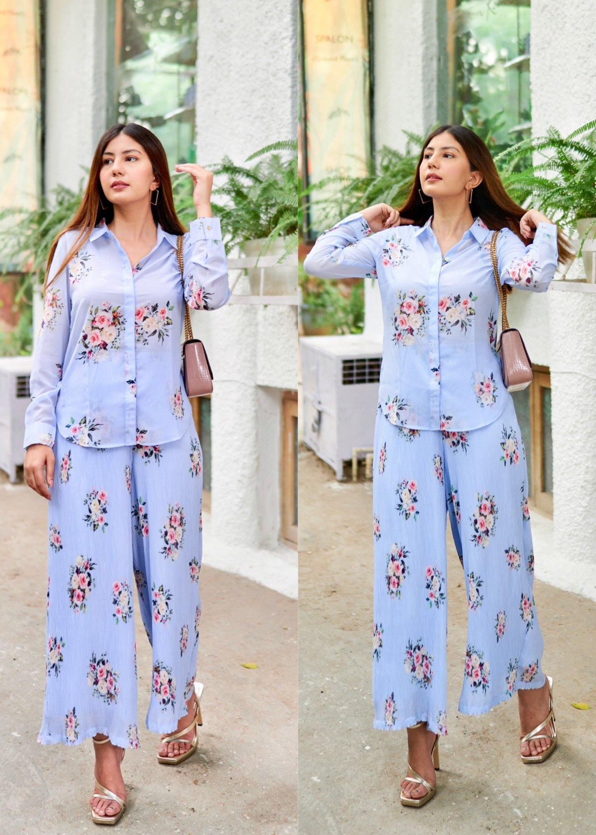 Summer Blue Coord Set