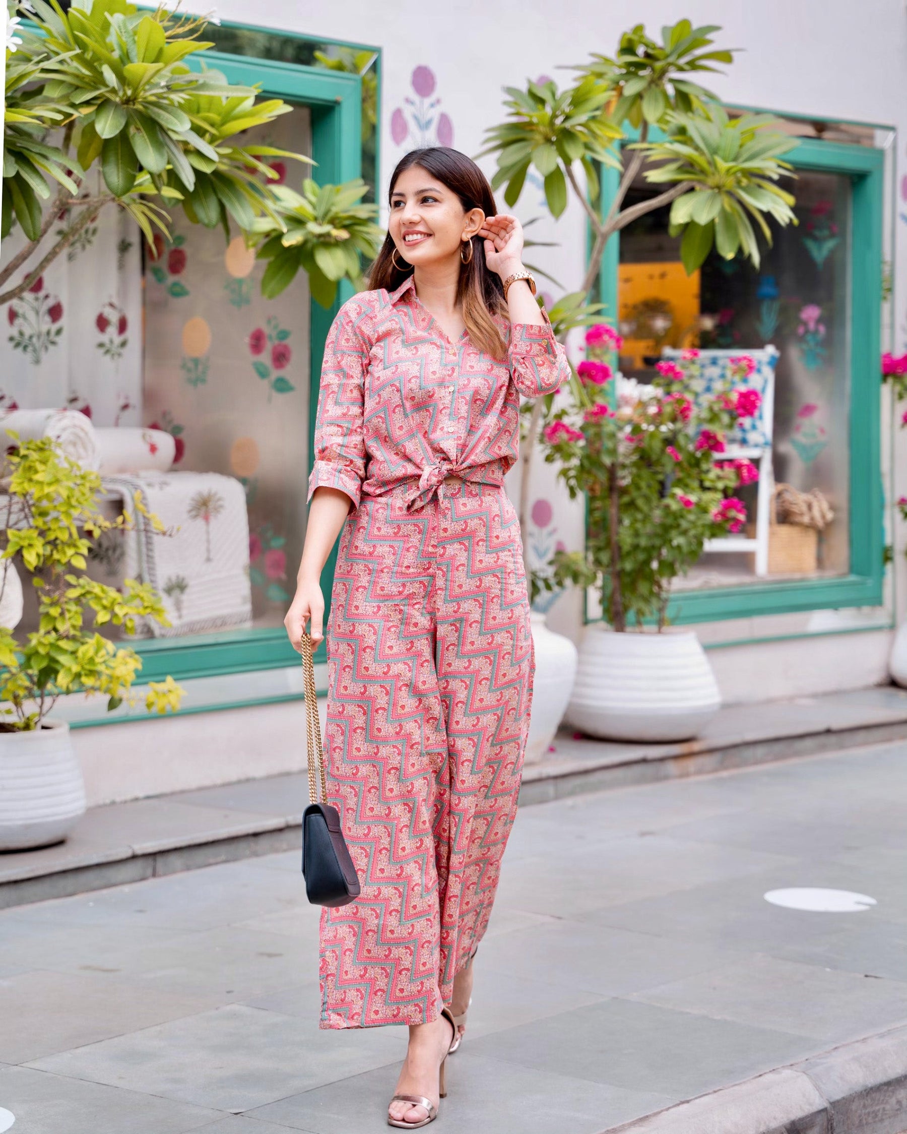 Maze Print Coord Set