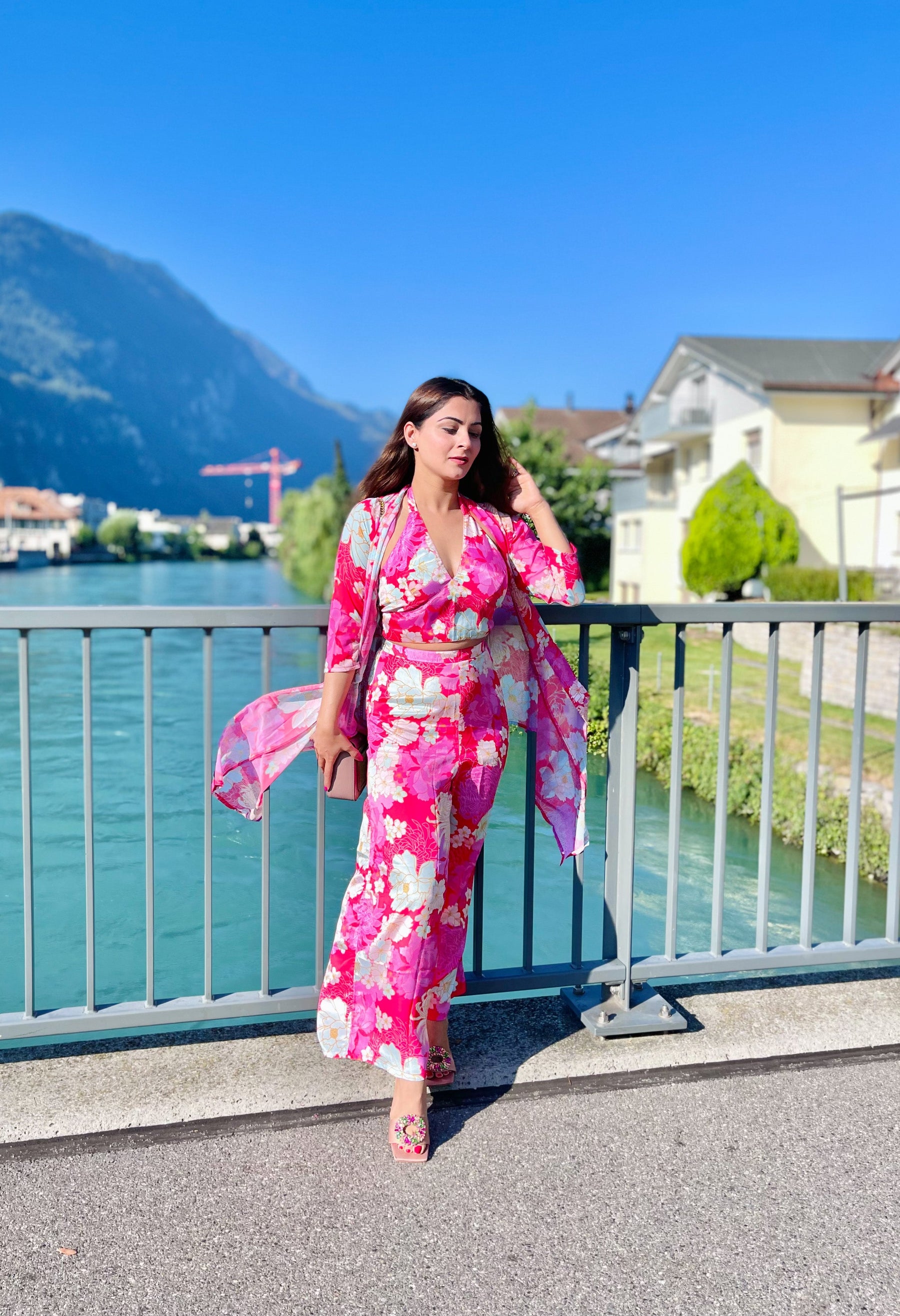 Floral Pop Three Piece Coord Set