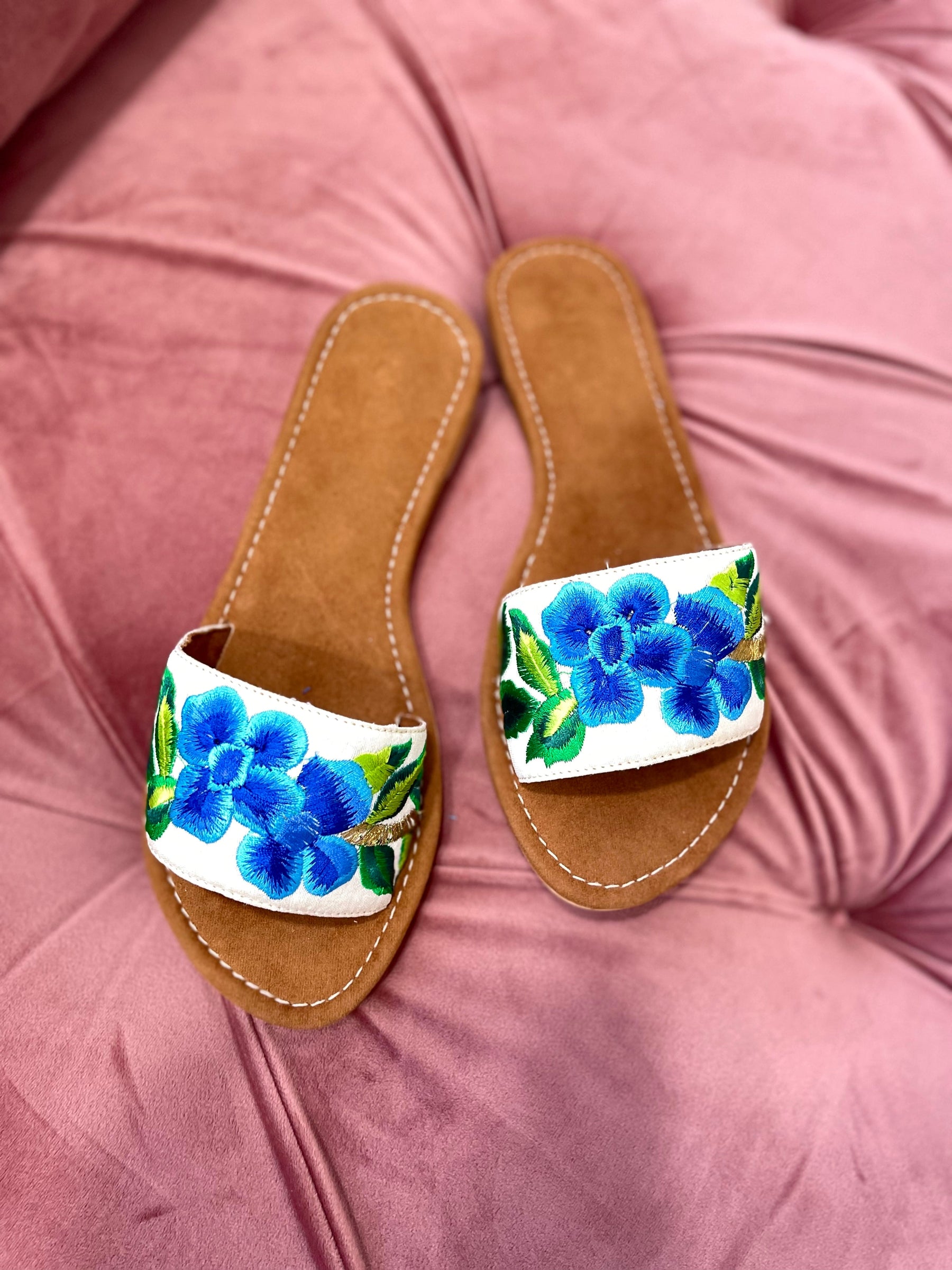 Blue Windflower Slides