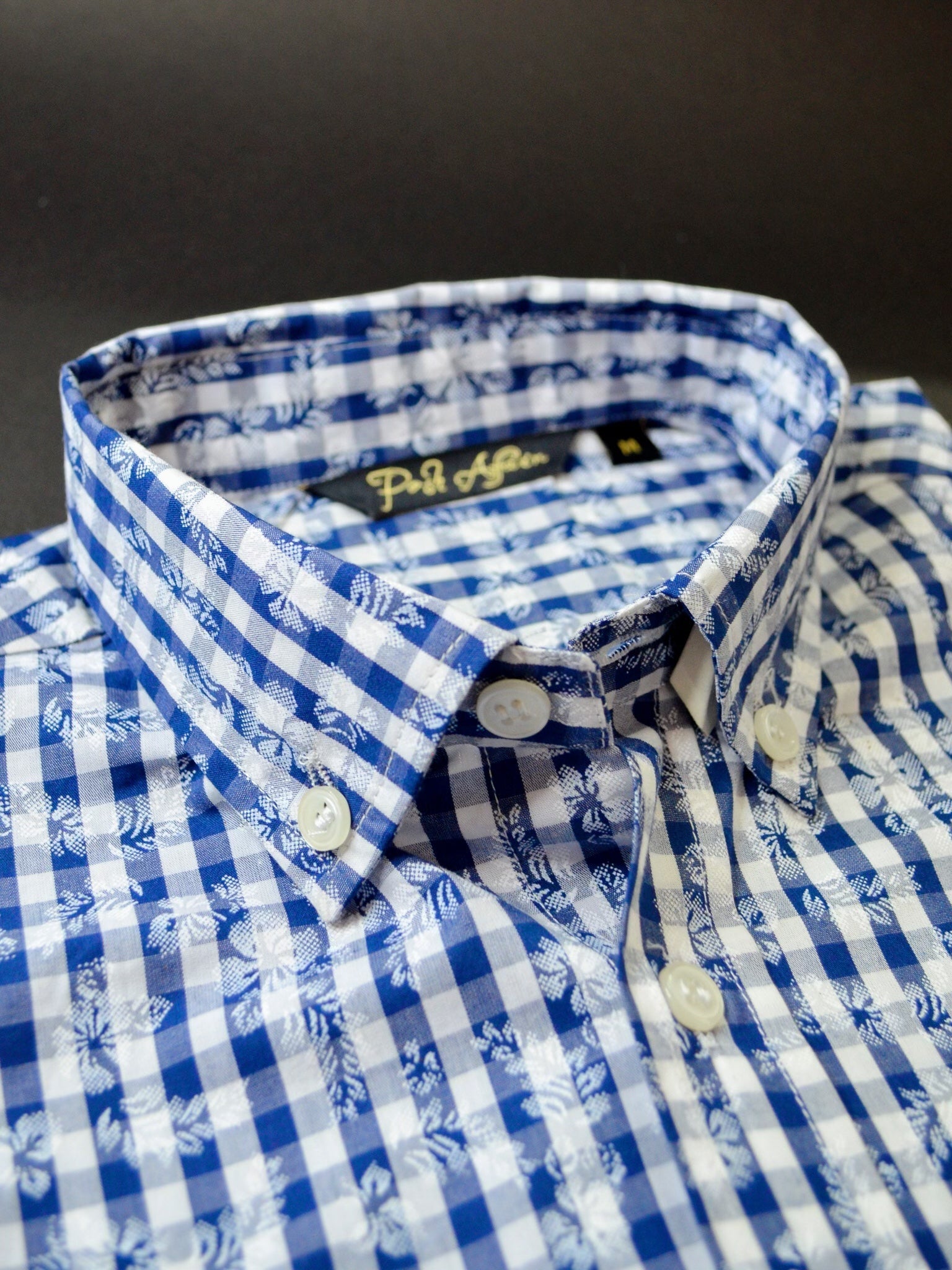 Bouquet Print Formal Men's Shirt
