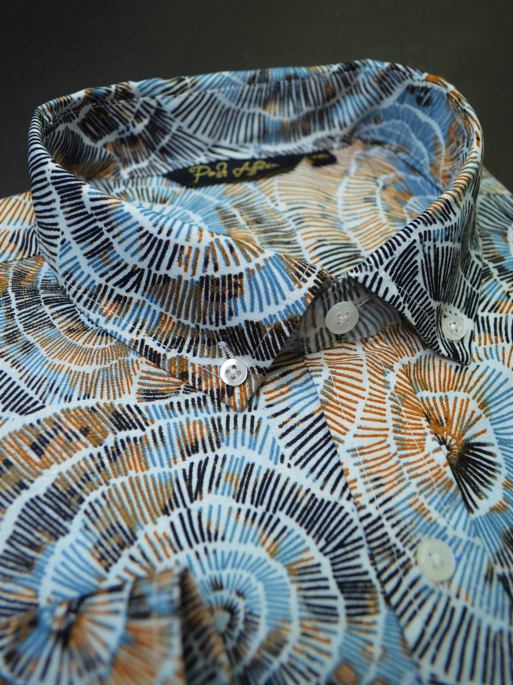 Flurry Print Casual Men's Shirt