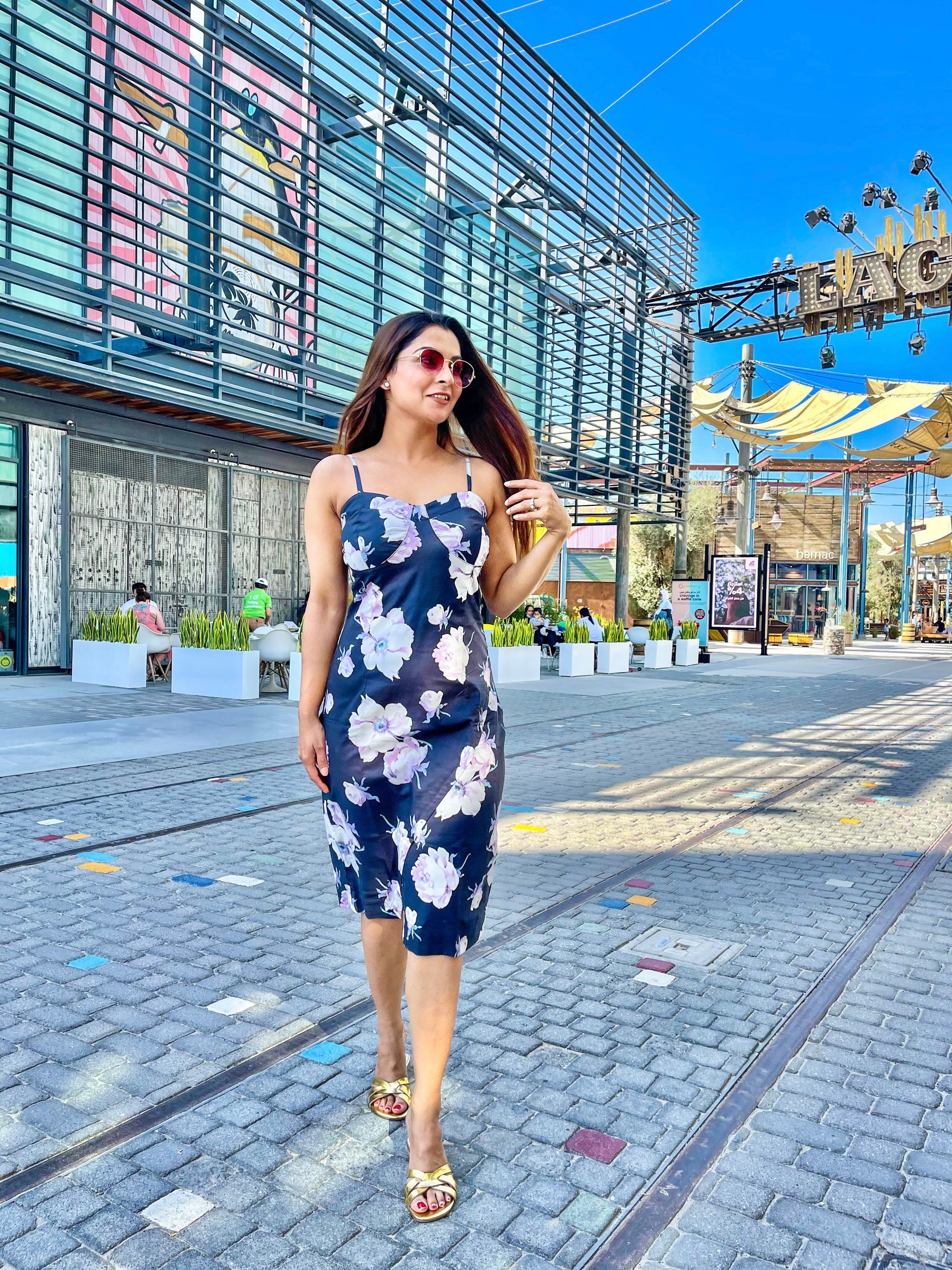 Floral Print Beach Dress