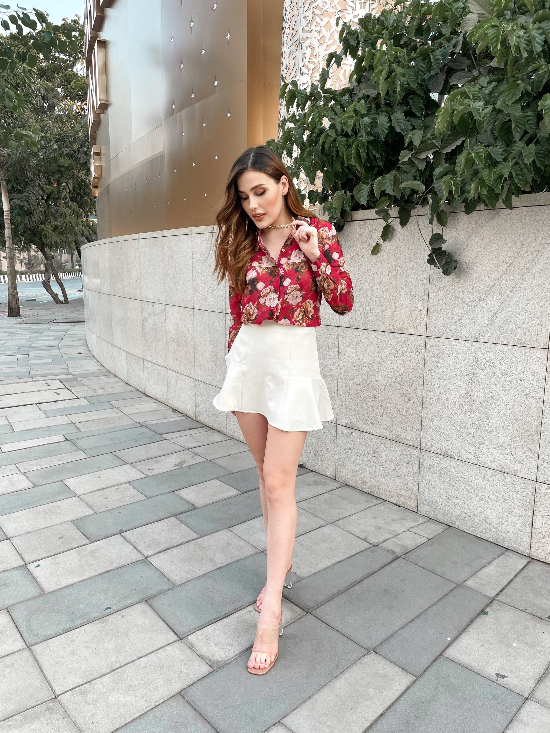 Fancy Floral Print Shirt
