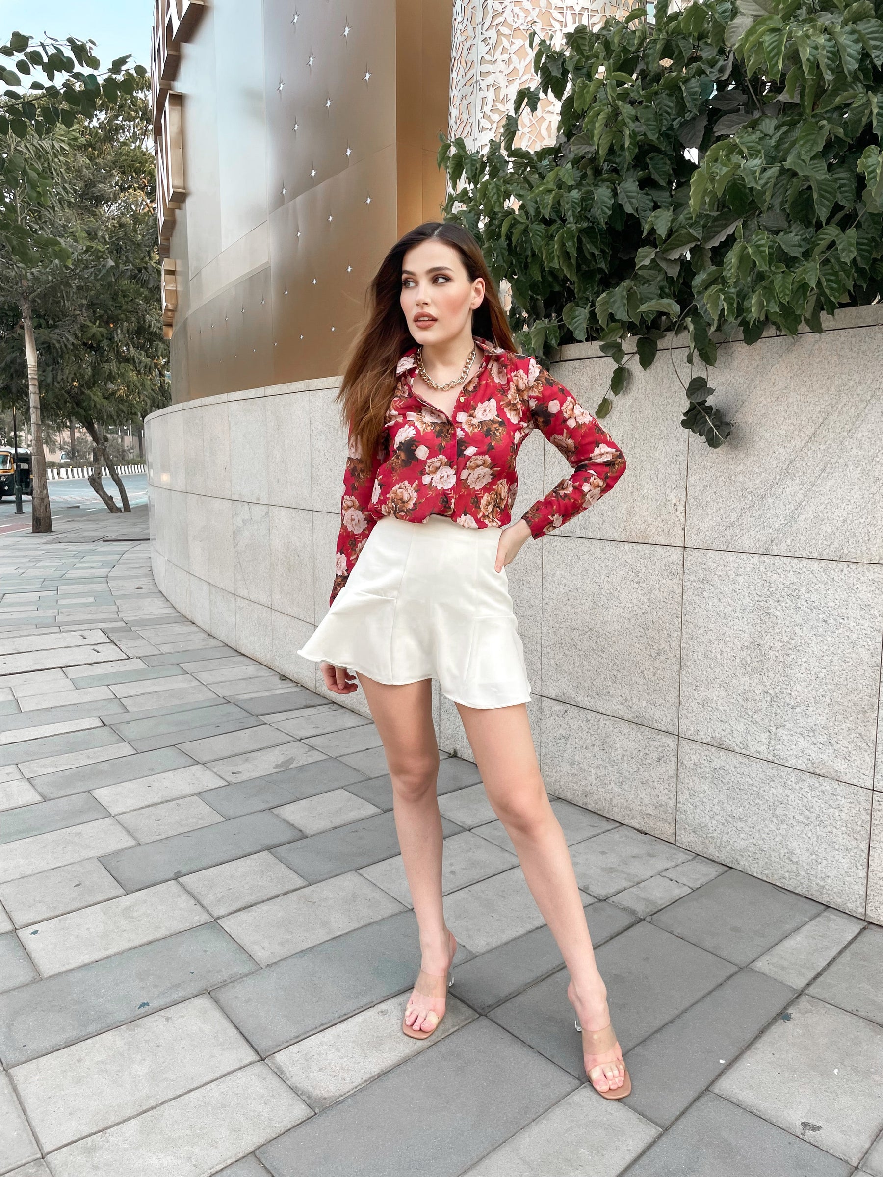 Fancy Floral Print Shirt