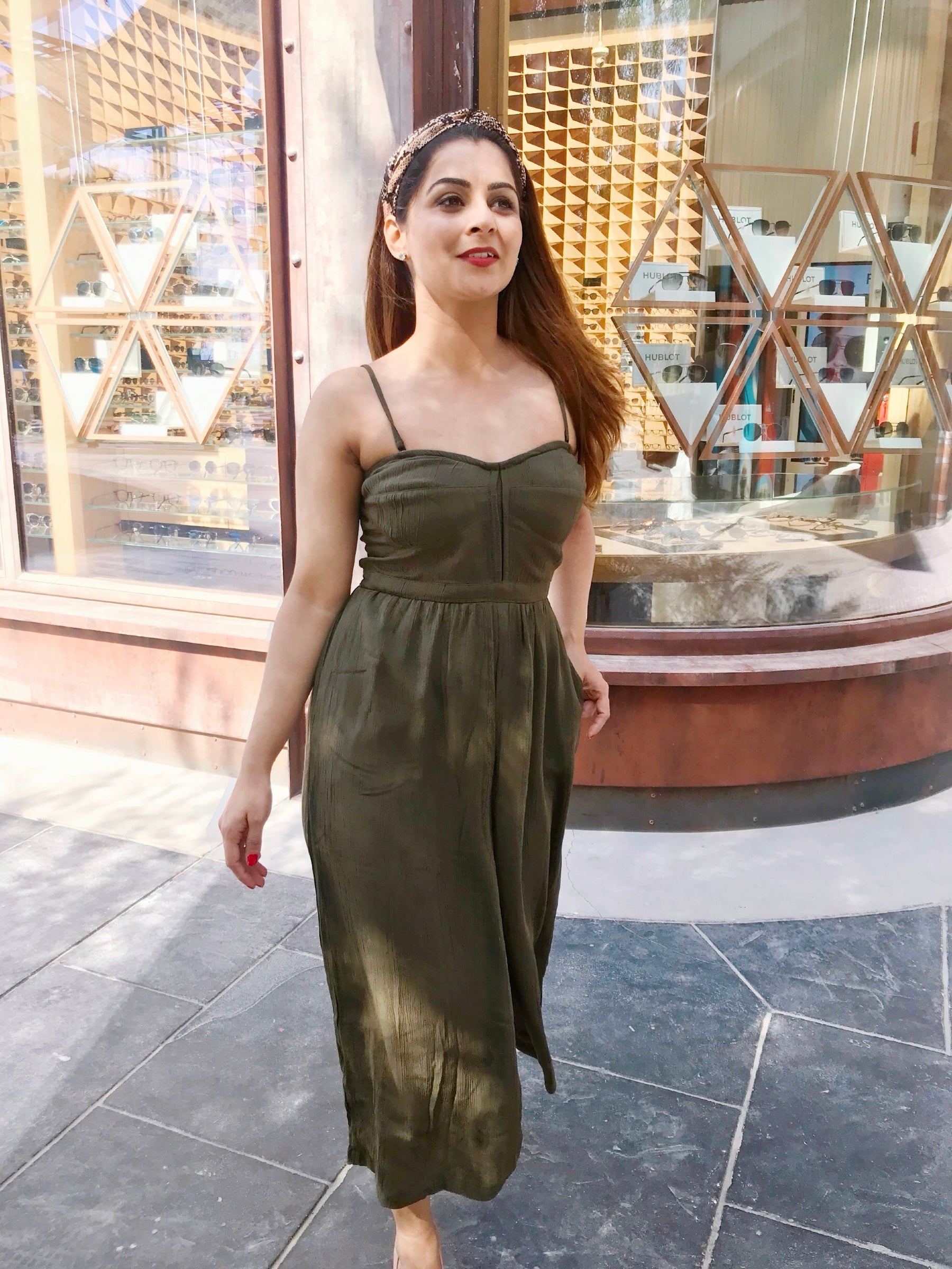 Olive Green Jumpsuit