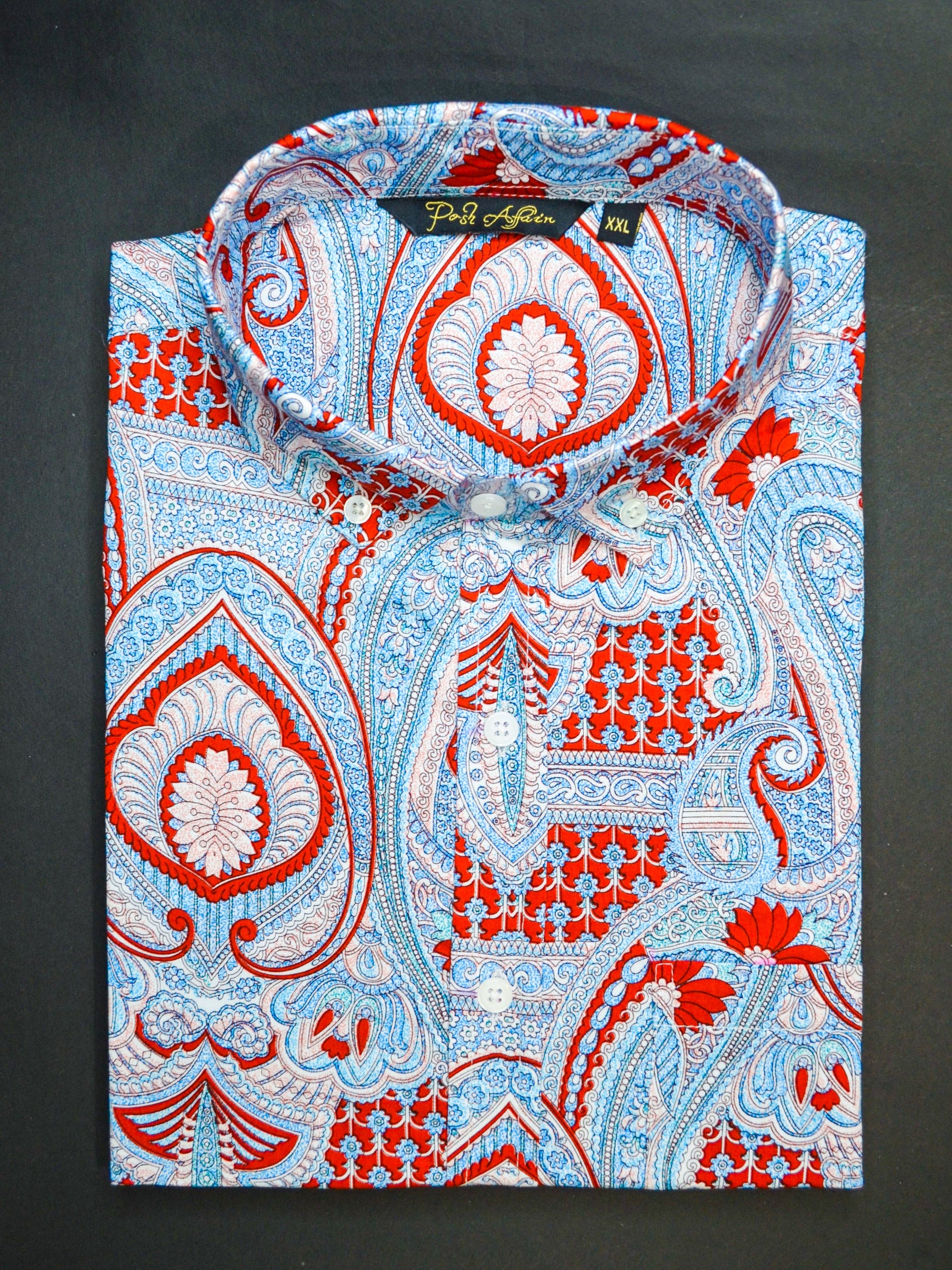 Heritage Print Casual Men's Shirt