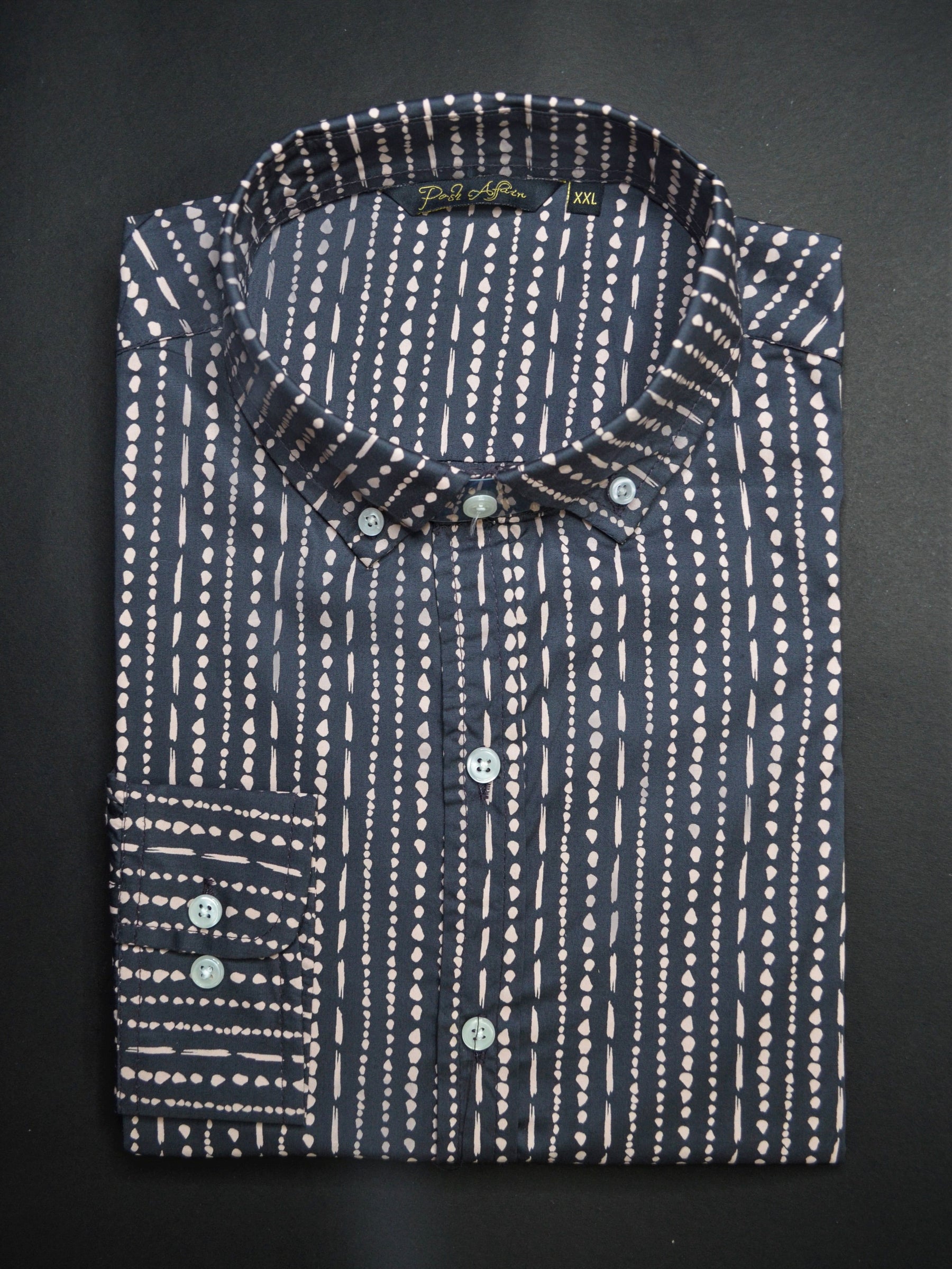 Droplets Print Casual Men's Shirt