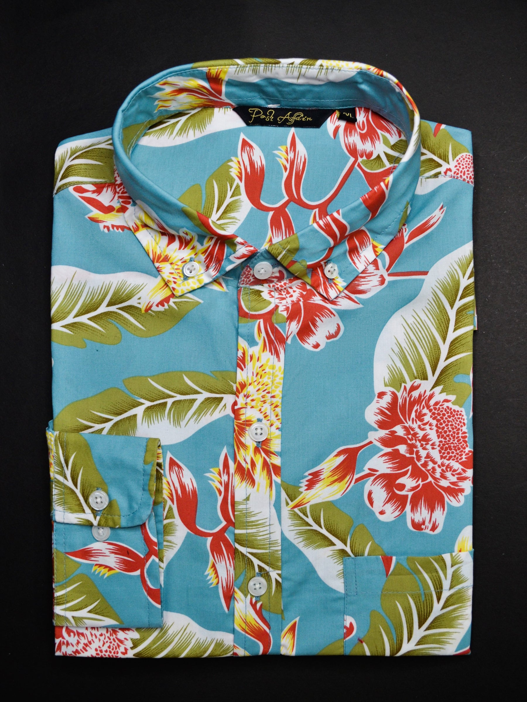 Exotic Print Casual Men's Shirt