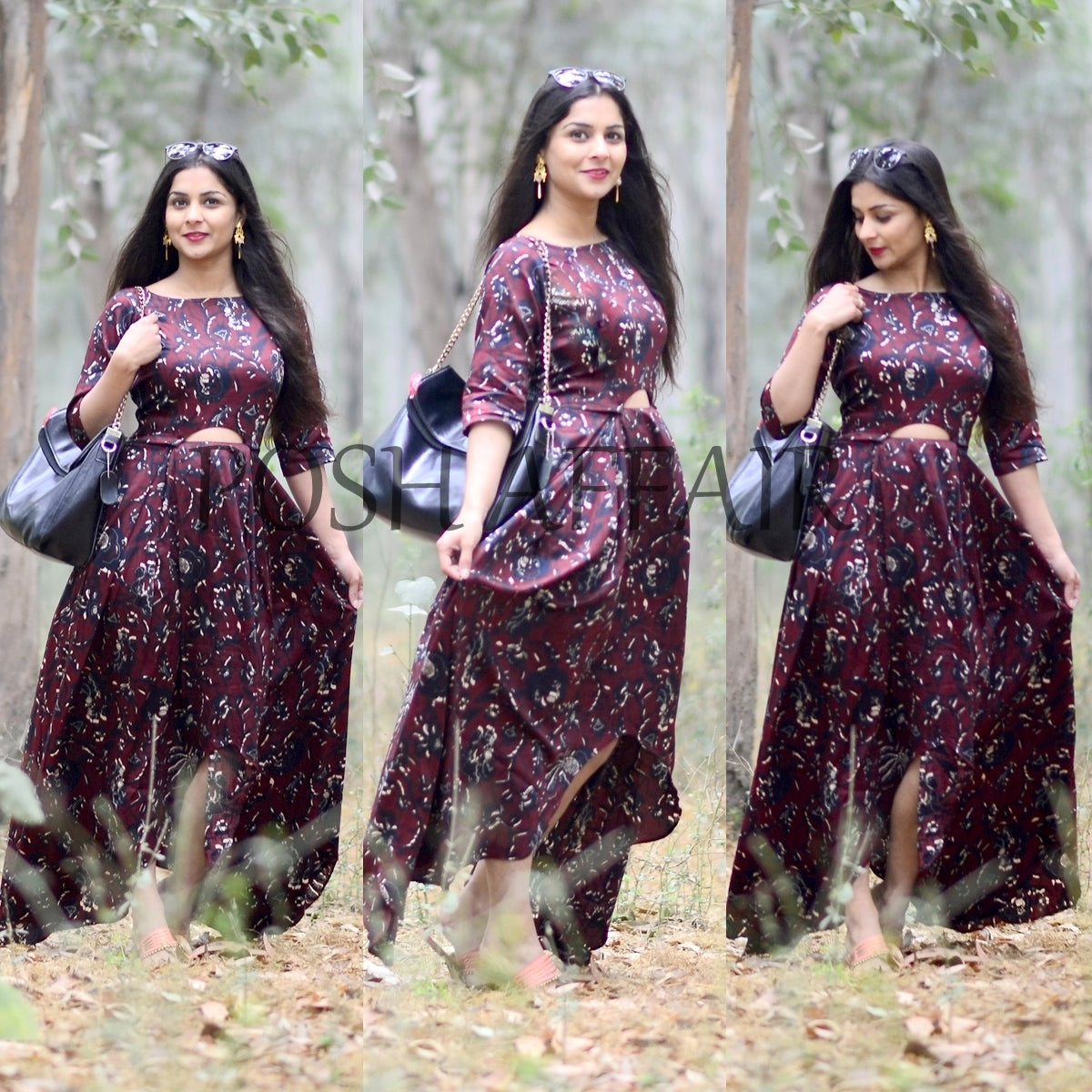 Snazzy Cut Maxi Dress