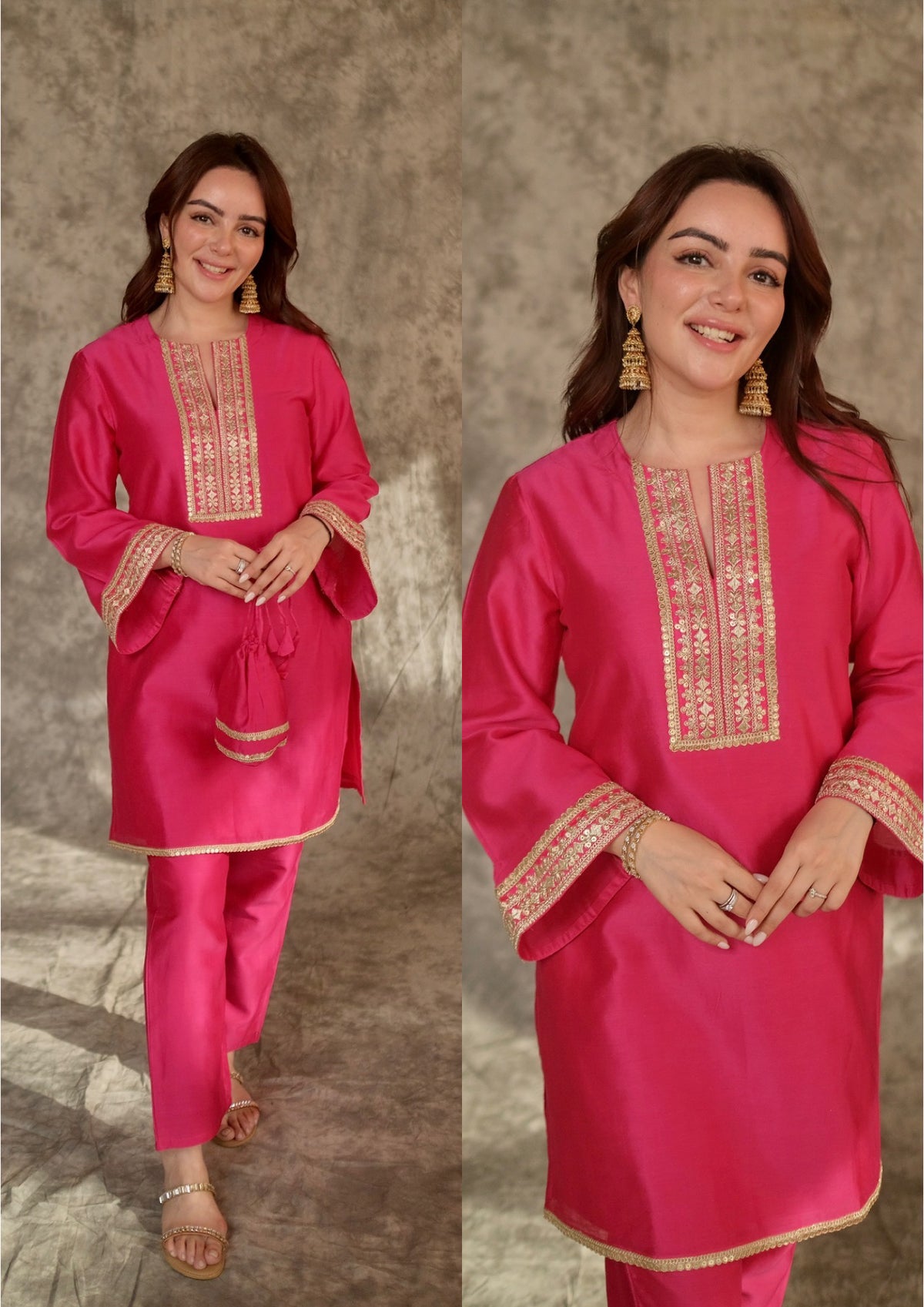 Pink Pop Suit Set