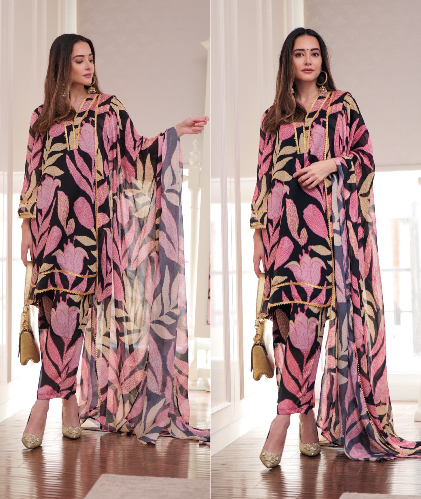 Blue Hills Black Beauty Elegant Readymade Suit Collections main image 1