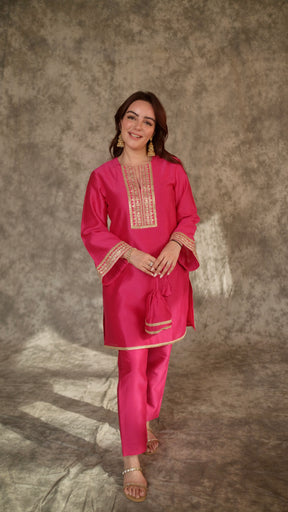 Pink Pop Suit Set