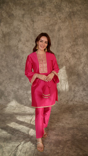 Pink Pop Suit Set