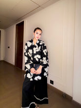 Black Cutwork Embroidery Cotton Coord Set