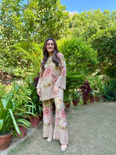 Floral Zari Beadwork Coord Set
