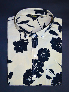 Floral Print Casual Men's Shirt