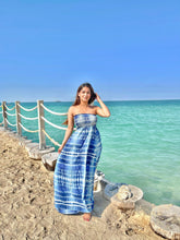 Beach Blue Tube Dress
