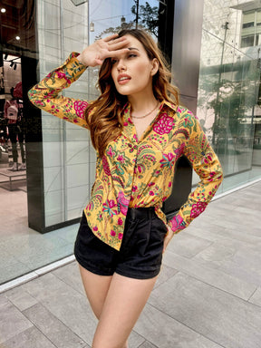 Floral Blush Print Shirt
