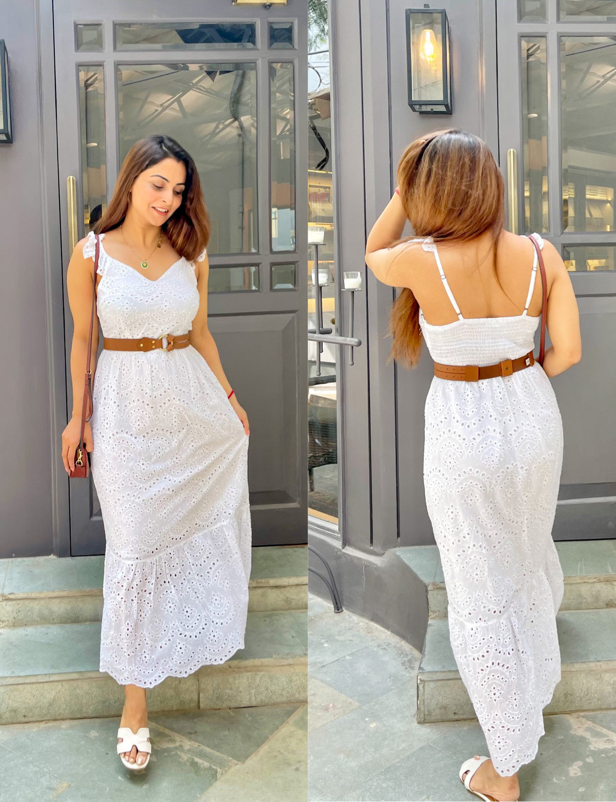 Summer White Maxi Dress