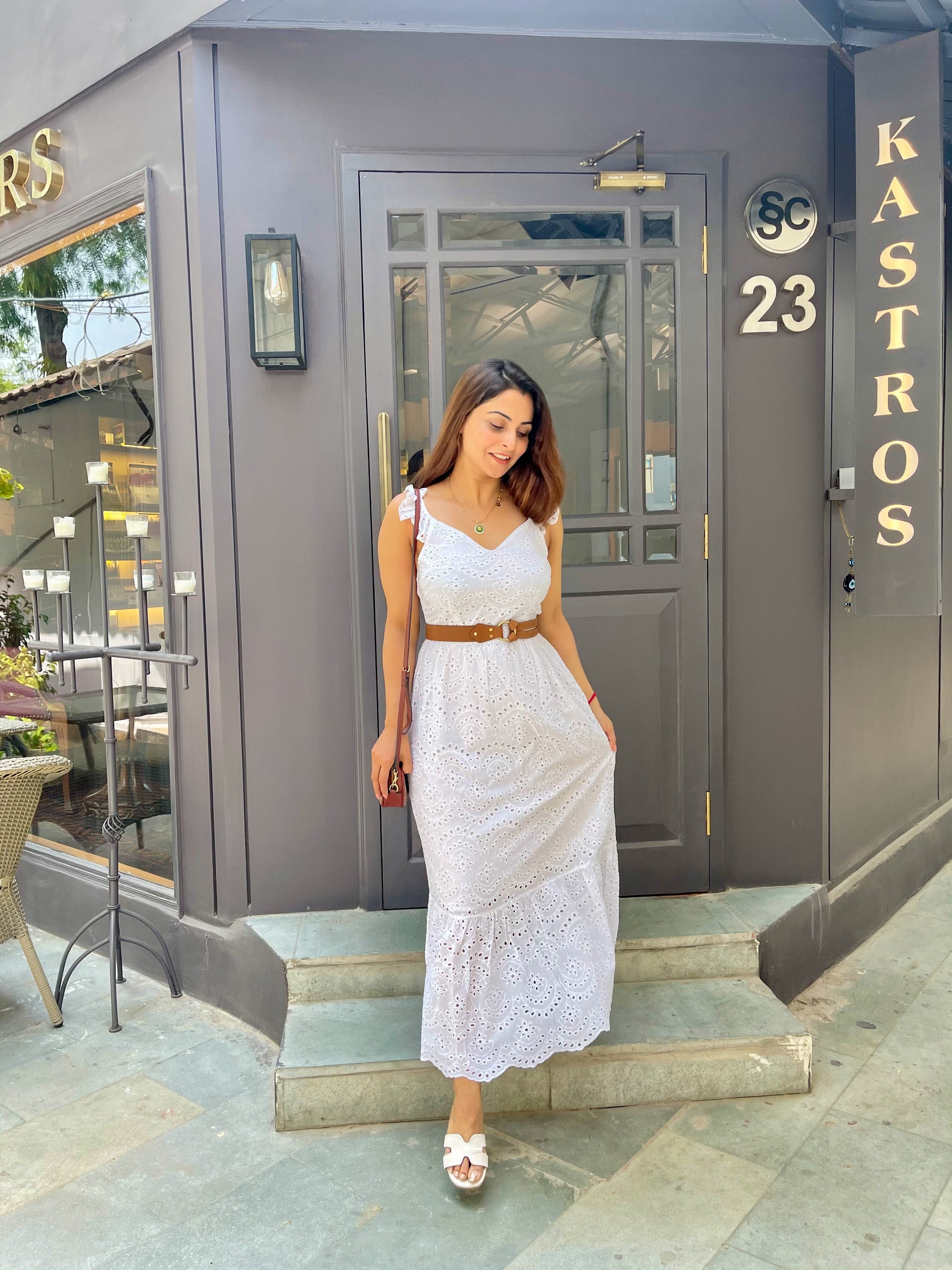 Summer White Maxi Dress