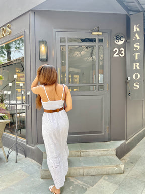 Summer White Maxi Dress