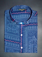 Maze Print Formal Men's Shirt